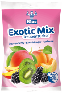 Bloc Traubenzucker Exotic Mix Beutel Packshot