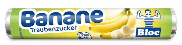 Bloc Traubenzucker Banane Rolle