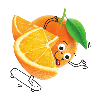 Bloc Traubenzucker mit Orangen Geschmack